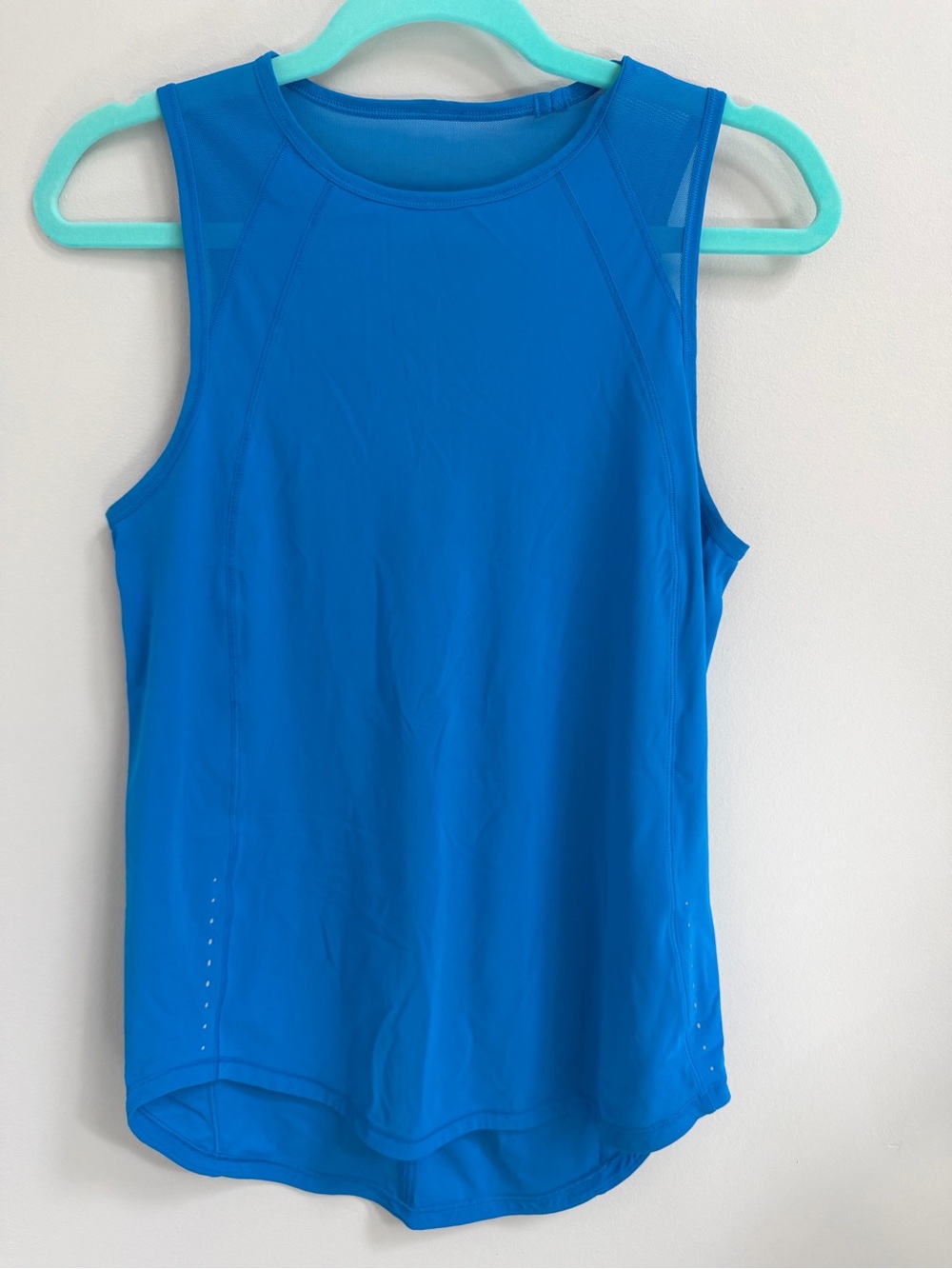 lululemon athletica Bright Blue Performance Tank